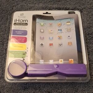 Accessory Collective iHorn Tablet Stand - Purple